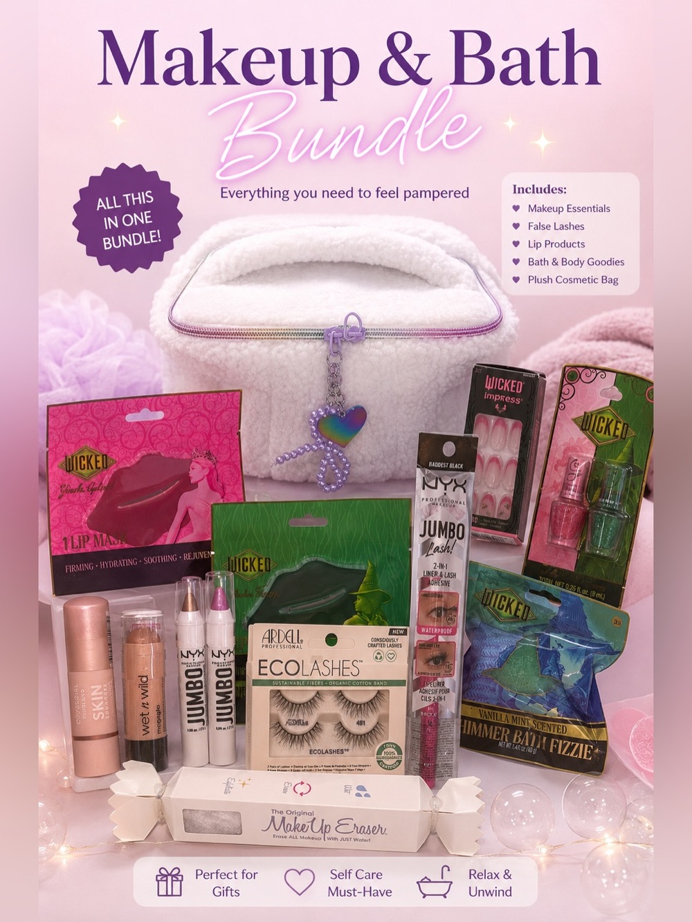 Wicked Inspired Self-Care & Beauty Bundle Set